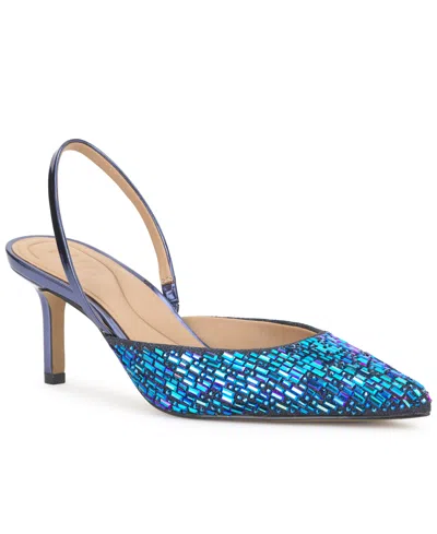 Inc International Concepts Women's Geosepa Halter Pumps, Created For Macy's In Blue
