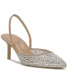 Inc International Concepts Women's Geosepa Halter Pumps, Created For Macy's In Silver