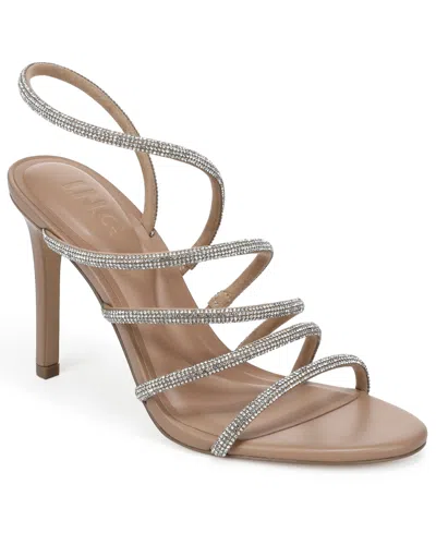 Inc International Concepts Women's Ginny Strappy Stiletto Sandals, Exclusively At Macy's In Silver