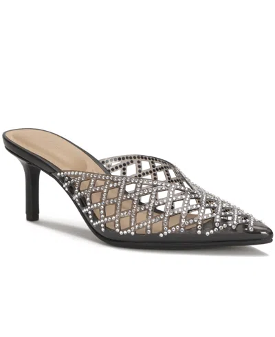 Inc International Concepts Women's Gylian Vinyl Heeled Mules, Macy's Exclusive In Multi