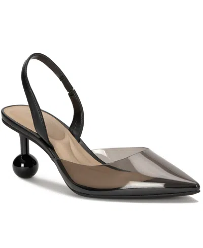 Inc International Concepts Women's Halter-strap Pointed-toe Pumps, Macy's Exclusive In Black