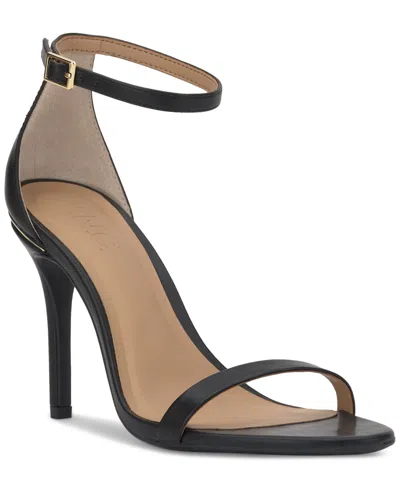 Inc International Concepts Women's Hameeza Dress Sandals, Exclusively At Macy's In Black Smooth