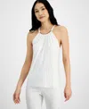 INC INTERNATIONAL CONCEPTS WOMEN'S HARDWARE-TRIM HALTER TOP, CREATED FOR MACY'S