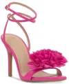 Inc International Concepts Women's Harvina Flower Dress Sandals, Exclusively At Macy's In Pink