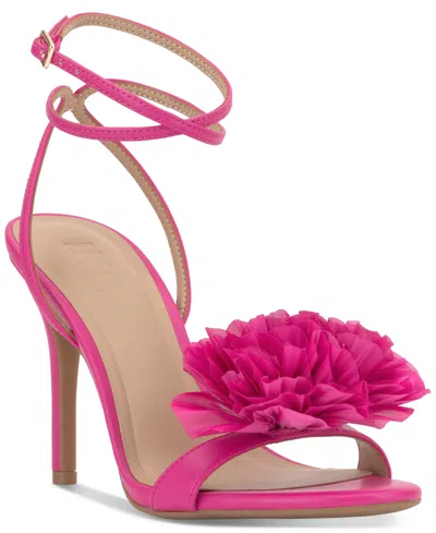 Inc International Concepts Women's Harvina Flower Dress Sandals, Exclusively At Macy's In Pink