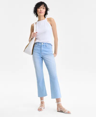 Inc International Concepts Women's High-rise Cropped Flare Jeans, Exclusively At Macy's