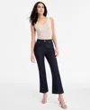 Inc International Concepts Women's High-rise Cropped Flare Jeans, Exclusively At Macy's In Black