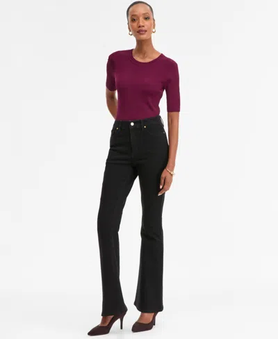 INC INTERNATIONAL CONCEPTS WOMEN'S HIGH-RISE FLARE-LEG JEANS, MACY'S EXCLUSIVE
