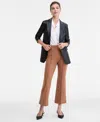 Inc International Concepts Women's High-rise Kick Flare Pants, Macy's Exclusive In Brown