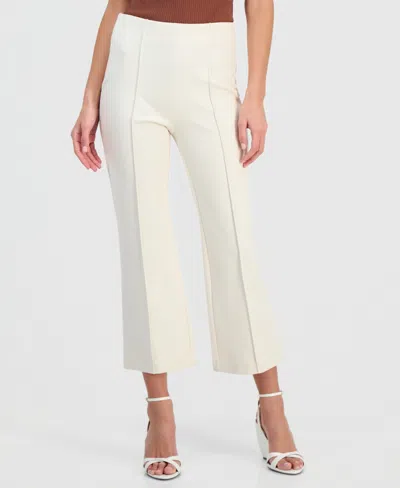 Inc International Concepts Women's High-rise Kick Flare Pants, Macy's Exclusive In White