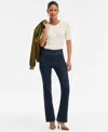 Inc International Concepts Women's High-rise Pull-on Bootcut Jeans, Macy's Exclusive In Blue
