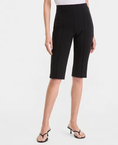 Inc International Concepts Women's High Rise Skinny Capri Pants, Macy's Exclusive In Black