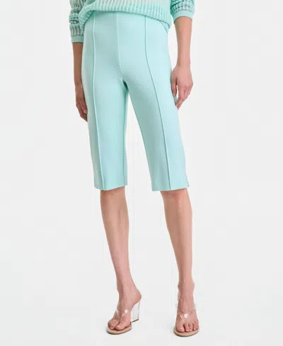 Inc International Concepts Women's High Rise Skinny Capri Pants, Macy's Exclusive In Blue