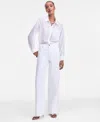 Inc International Concepts Women's High-rise Wide-leg Jeans, Macy's Exclusive In White