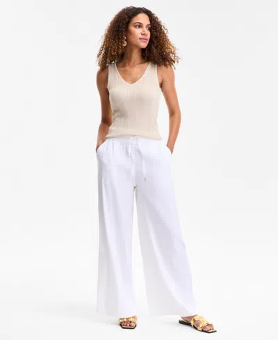 Inc International Concepts Women's High Rise Wide-leg Pants, Exclusively At Macy's