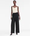 Inc International Concepts Women's High-rise Wide-leg Pants, Macy's Exclusive In Black