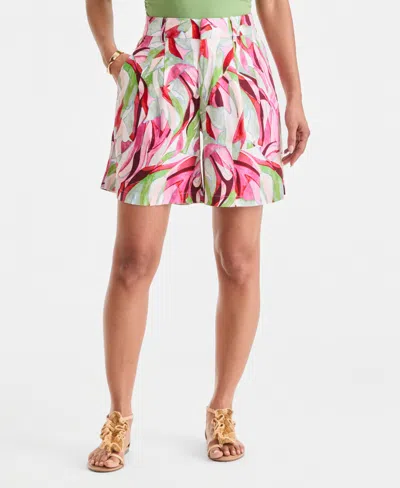 Inc International Concepts Women's High-rise Bermuda Shorts, Exclusively At Macy's In Multi