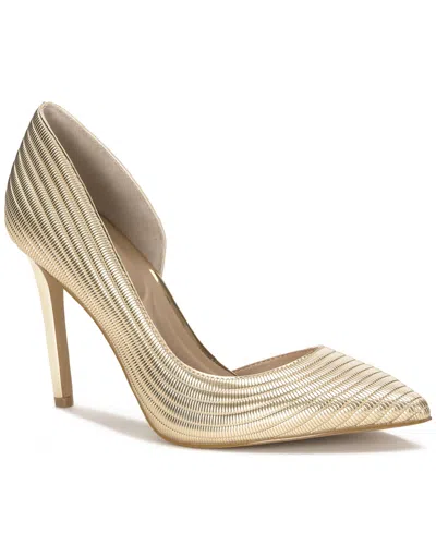 Inc International Concepts Women's Kenjay D'orsay Pumps, Created For Macy's In Gold