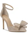 Inc International Concepts Women's Kierstyn Point Toe Bow Sandals, Macy's Exclusive In Neutral