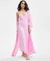 Inc International Concepts Women's Lace-trim Knit Nightgown, Exclusively At Macy's In Pink