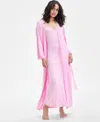 Inc International Concepts Women's Lace-trim Knit Nightgown, Exclusively At Macy's In Pink