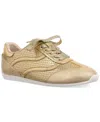 Inc International Concepts Women's Landryy Sneakers, Exclusively At Macy's In Gold Mesh