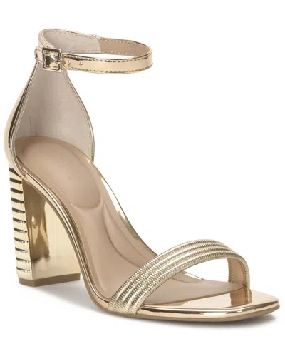 Inc International Concepts Women's Lexini Two-piece Sandals, Created For Macy's In Gold