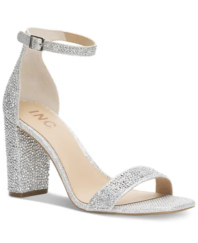 Inc International Concepts Women's Lexini Two-piece Sandals, Created For Macy's In Gray