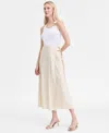 Inc International Concepts Women's Linen-blend Maxi Skirt, Exclusively At Macy's