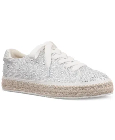 Inc International Concepts Women's Lola Sneakers, Created For Macy's In Silver Espadrille