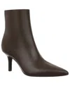 Inc International Concepts Women's Malenee Stiletto Heel Ankle Booties, Macy's Exclusive In Brown
