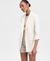 Inc International Concepts Women's Menswear Blazer, Created For Macy's