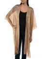 INC INTERNATIONAL CONCEPTS WOMEN'S METALLIC TOPPER, CREATED FOR MACY'S