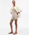 Inc International Concepts Women's Mid Rise Pull-on Shorts, Exclusively At Macy's In White