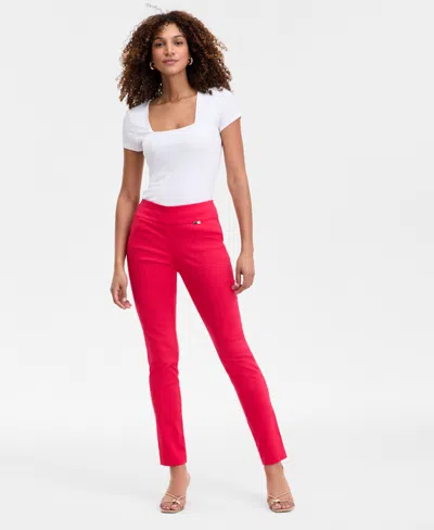 Inc International Concepts Women's Mid-rise Skinny Pants, Regular, Long & Short Lengths, Created For Macy's