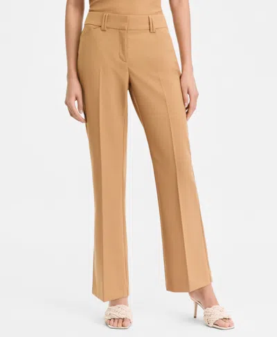 Inc International Concepts Women's Mid-rise Bootcut Pants, Created For Macy's In Brown