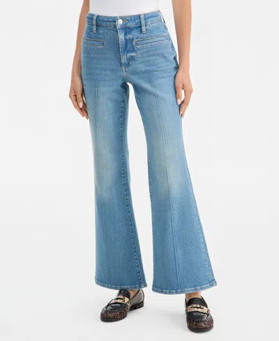 Inc International Concepts Women's Mid-rise Flare Jeans, Macy's Exclusive In Multi