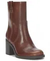 Inc International Concepts Women's Minha Block Heel Booties, Macy's Exclusive In Brown