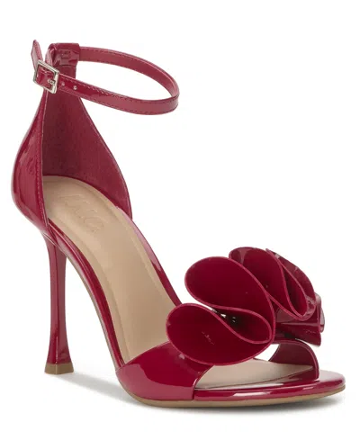 Inc International Concepts Women's Nayeli Architectural Heel Shoes, Macy's Exclusive In Red