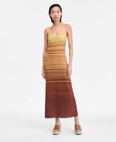 Inc International Concepts Women's Ombre Sleeveless Sweater Dress, Exclusively At Macy's