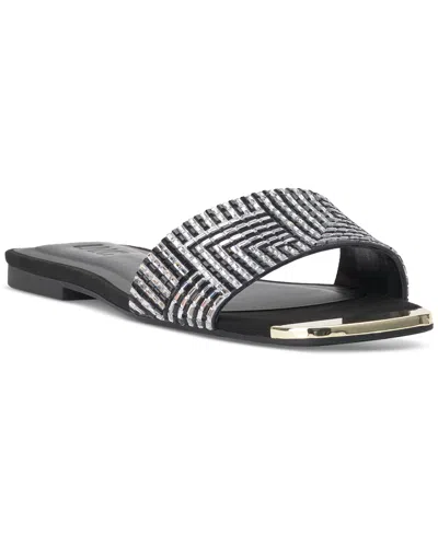 Inc International Concepts Women's Pabla Slip-on Flat Sandals, Created For Macy's In Multi Maze