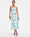 Inc International Concepts Inc Women's Printed Braided-strap Midi Dress, Exclusively At Macy's