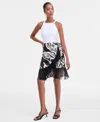 Inc International Concepts Women's Printed Fringe Skirt, Exclusively At Macy's