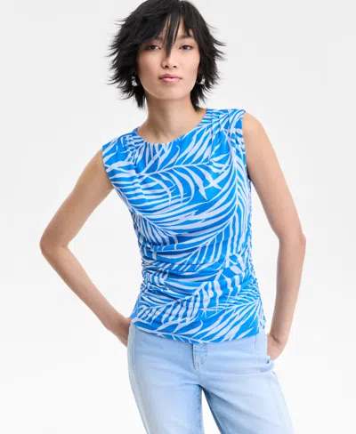 Inc International Concepts Women's Printed Mesh Tank Top, Exclusively At Macy's