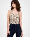 Inc International Concepts Women's Printed Wide Halterneck Top, Macy's Exclusive In Multi