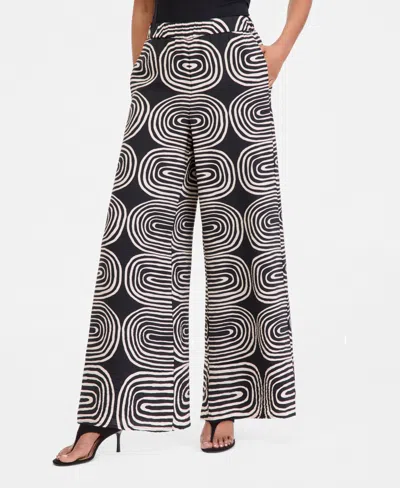 Inc International Concepts Women's Printed Wide-leg Pants, Macy's Exclusive In Multi