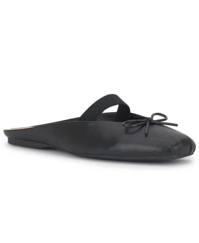 Inc International Concepts Women's Rynna Slip-on Flat Mules, Macy's Exclusive In Black