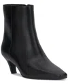 Inc International Concepts Women's Sareya Mid-heel Booties, Created For Macy's In Black Smooth