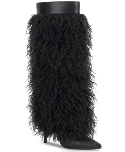 Inc International Concepts Women's Shaima Dress Boots, Macy's Exclusive In Black