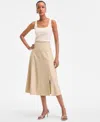Inc International Concepts Women's Side Button Skirt, Exclusively At Macy's